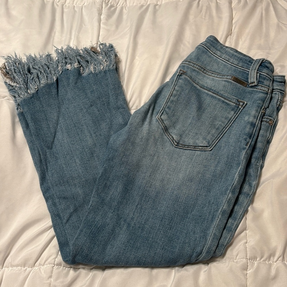 Kancan frayed jeans